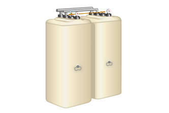 image001 Zwei weisse Tanks_Batterietank_Lutz Tankschutz Karlsruhe